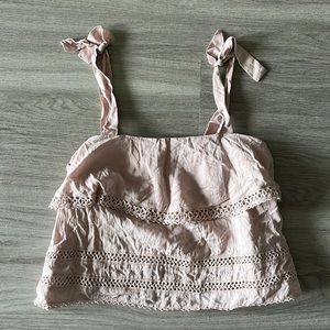 WILFRED FREE FLOWY TIE UP TANK